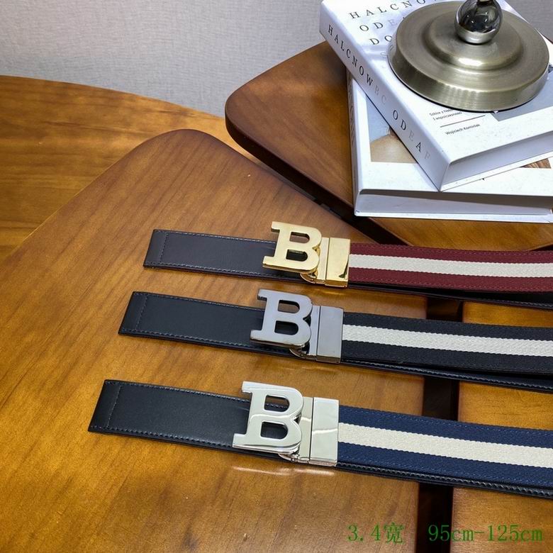 Bally Belt 34mmX95-125cm 7d02